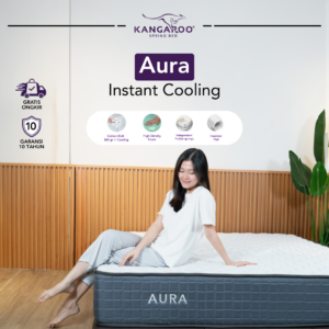 Kangaroo - Aura Pocket Spring -  Spring Bed (Pocket) Cooling Viscose